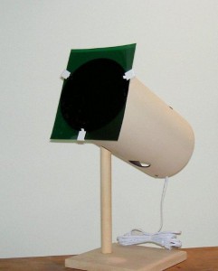 Lamp for applying color therapy